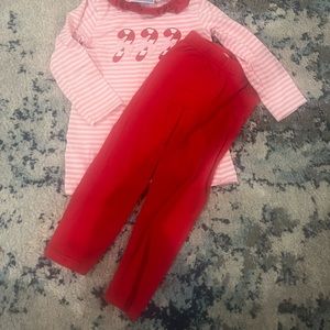 Trotter St. Kids 3T Candy Cane Set